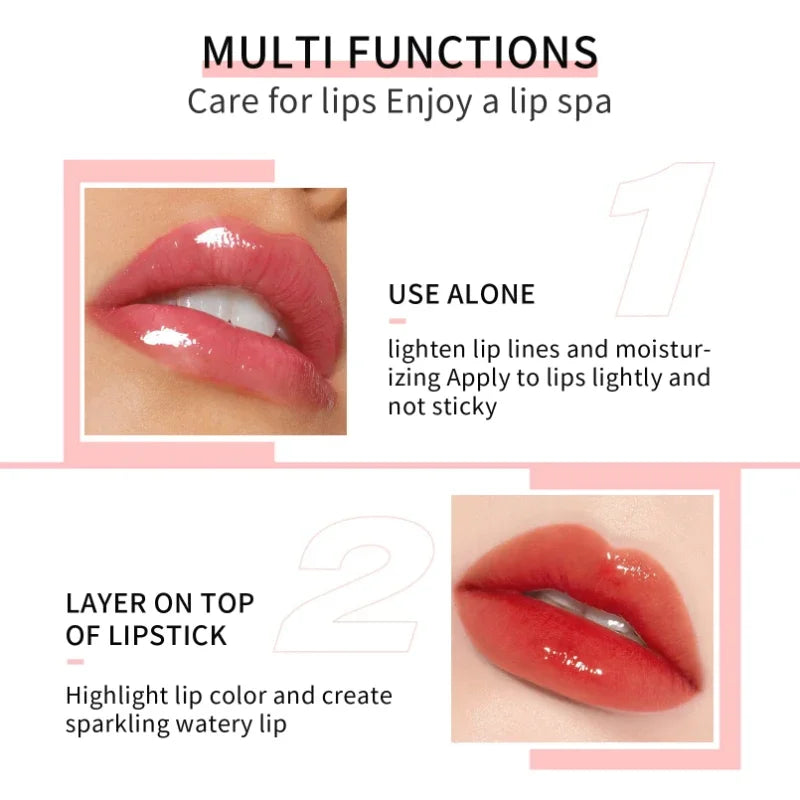 Sext Lip Oil – Cherry Pink Lip Plumper Gloss