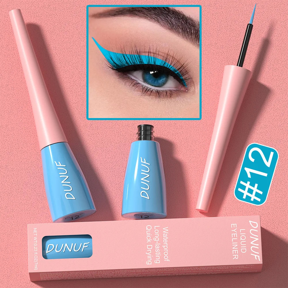 7ML Waterproof Colourful Liquid Eyeliner