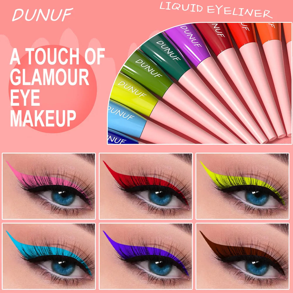 7ML Waterproof Colourful Liquid Eyeliner
