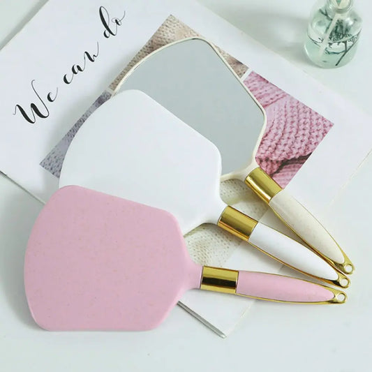 Vintage Handheld Makeup Mirror