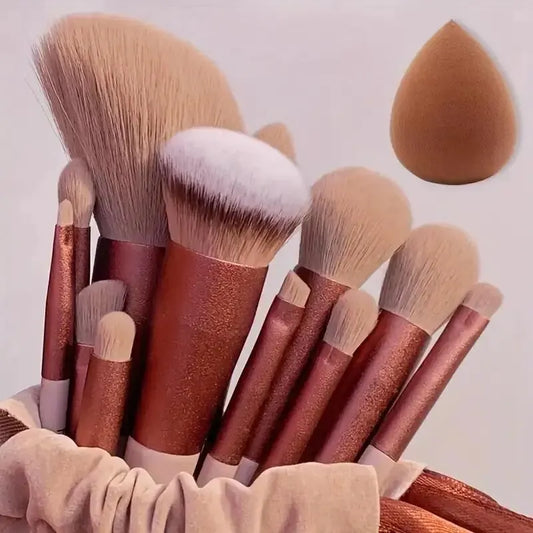 Soft & Fluffy Professional Makeup Brush Set