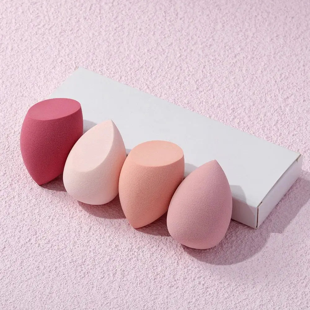 4-Piece Beauty Egg Makeup Sponge Set