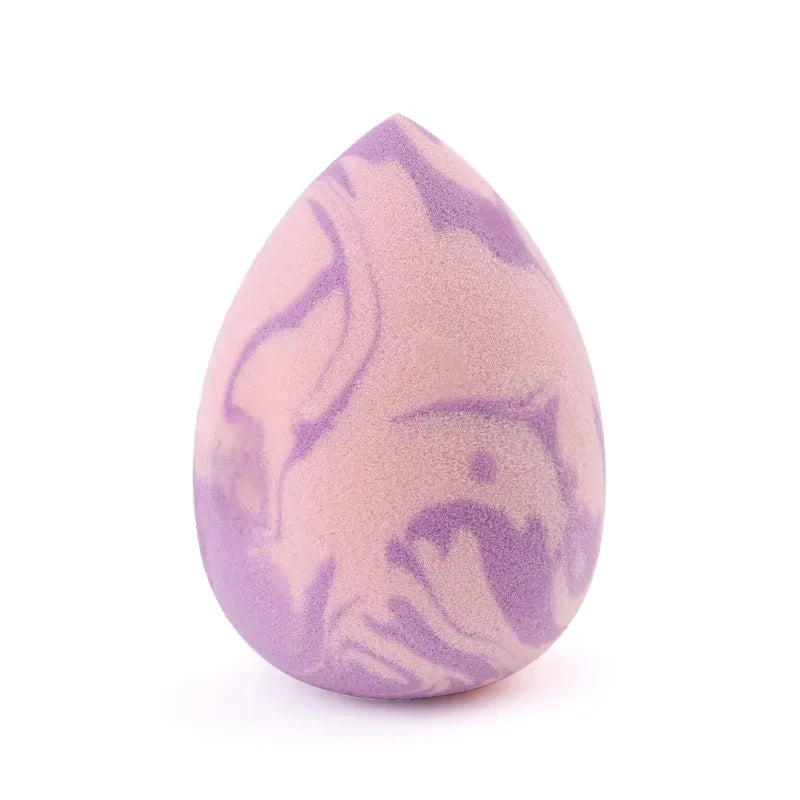 Marbled Water-Drop Makeup Sponge