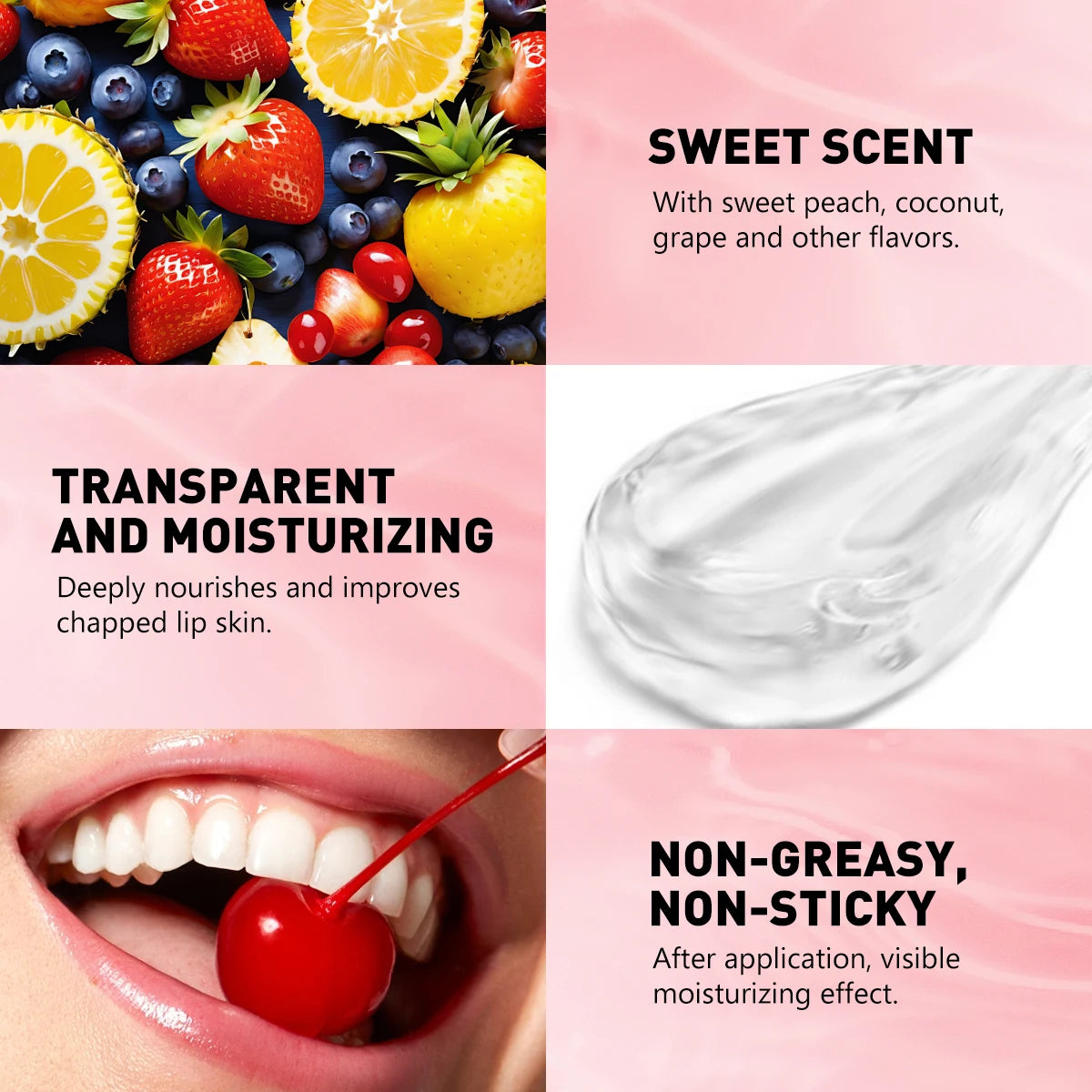 Hydrating Fruit-Infused Lip Gloss