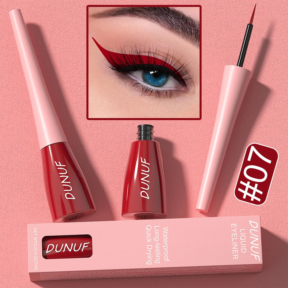 7ML Waterproof Colourful Liquid Eyeliner