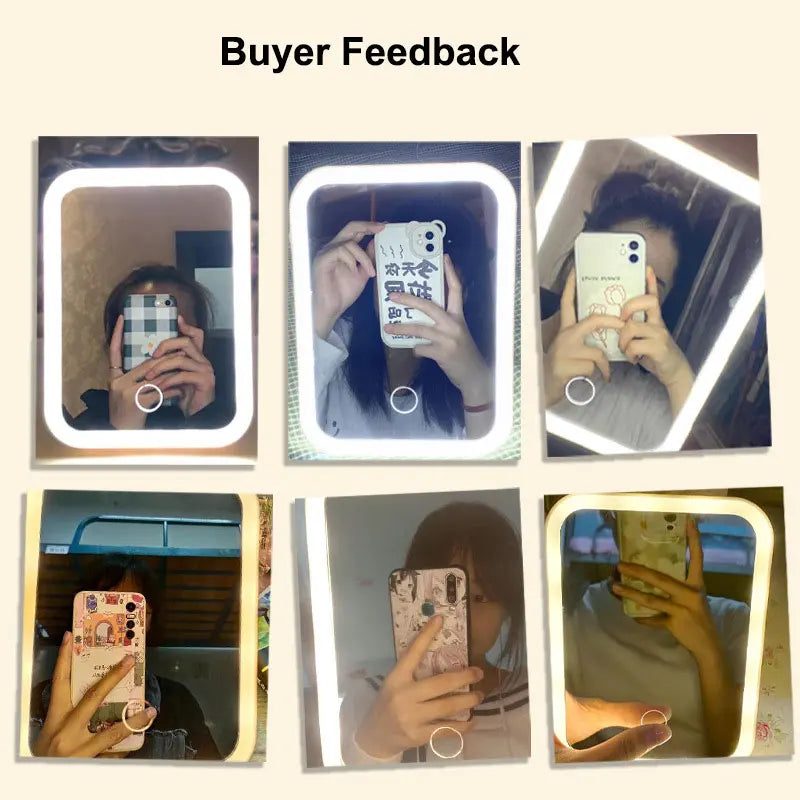 3 Colors LED Vanity Mirror