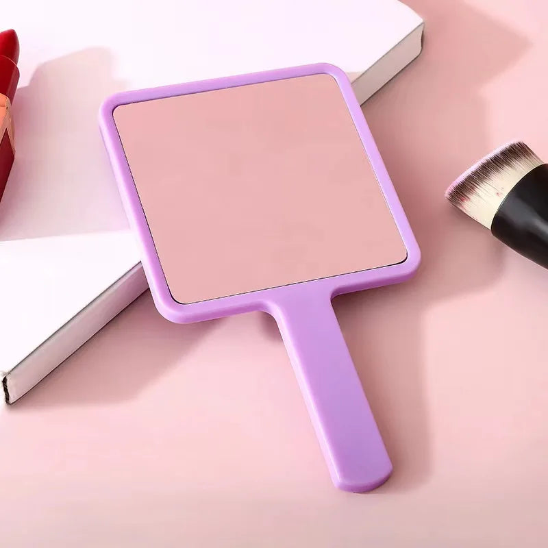 Lovely Cream Round Makeup Mirror