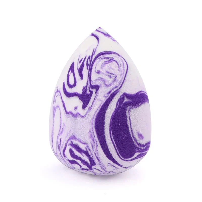 Marbled Water-Drop Makeup Sponge