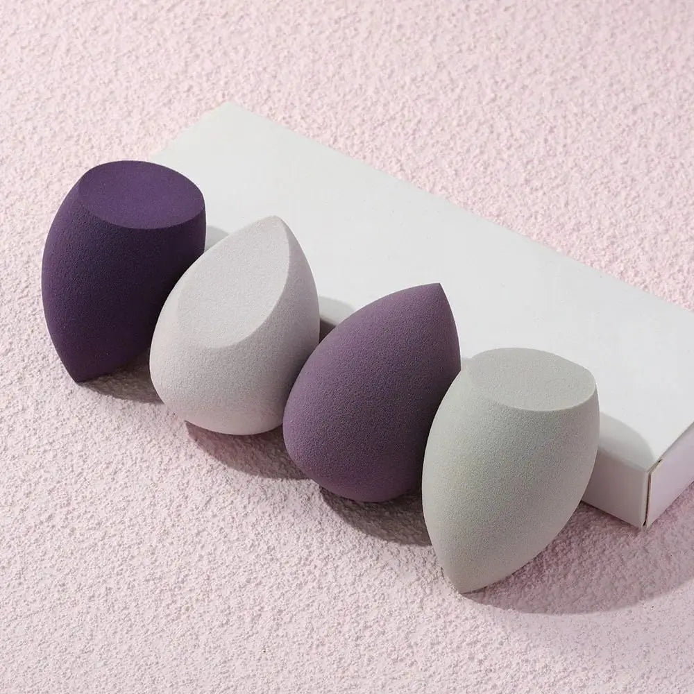 4-Piece Beauty Egg Makeup Sponge Set
