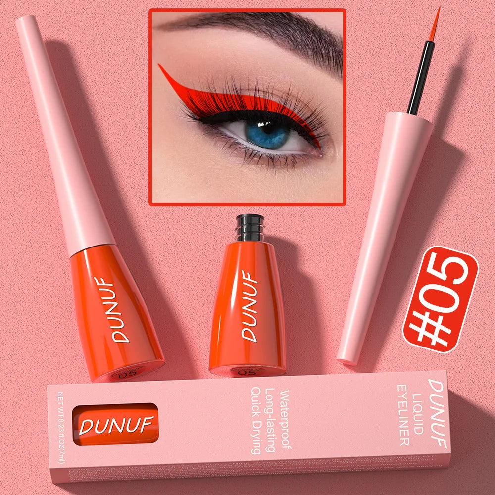 7ML Waterproof Colourful Liquid Eyeliner