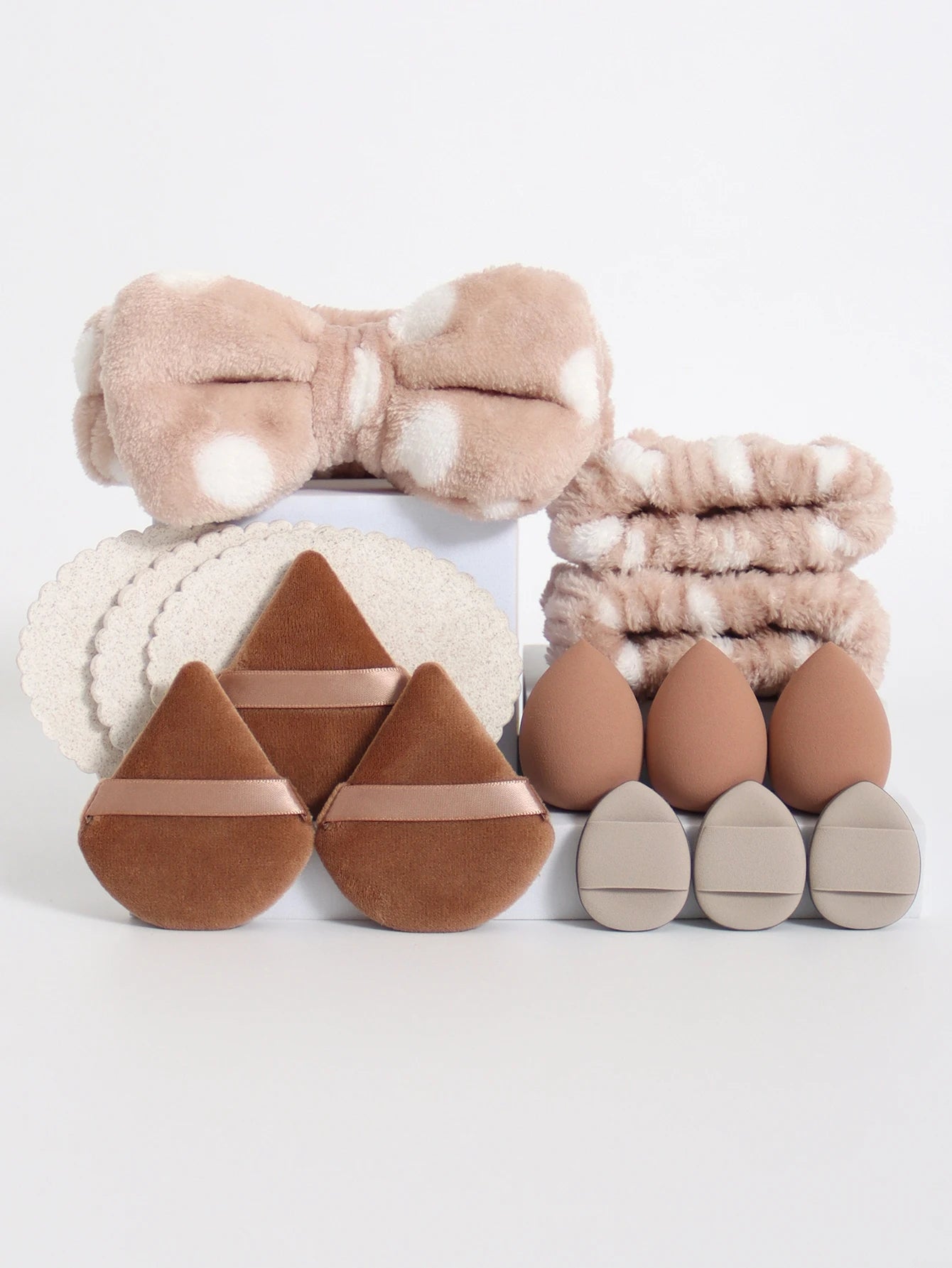 15-Piece Beauty Sponge & Accessories Set
