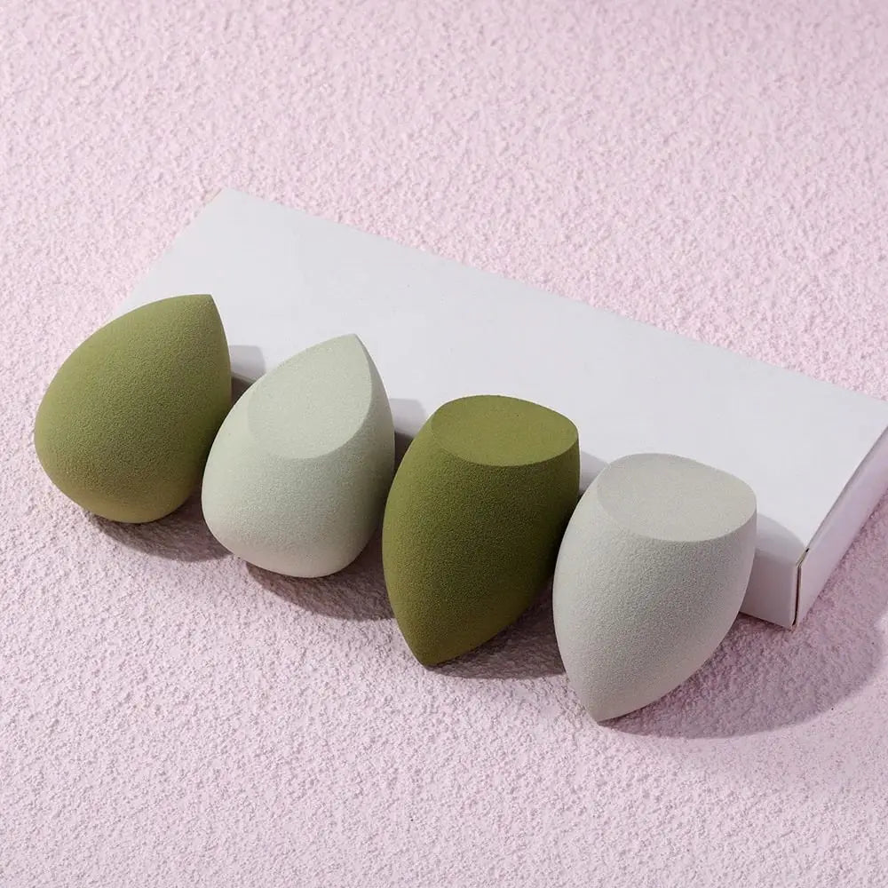 4-Piece Beauty Egg Makeup Sponge Set
