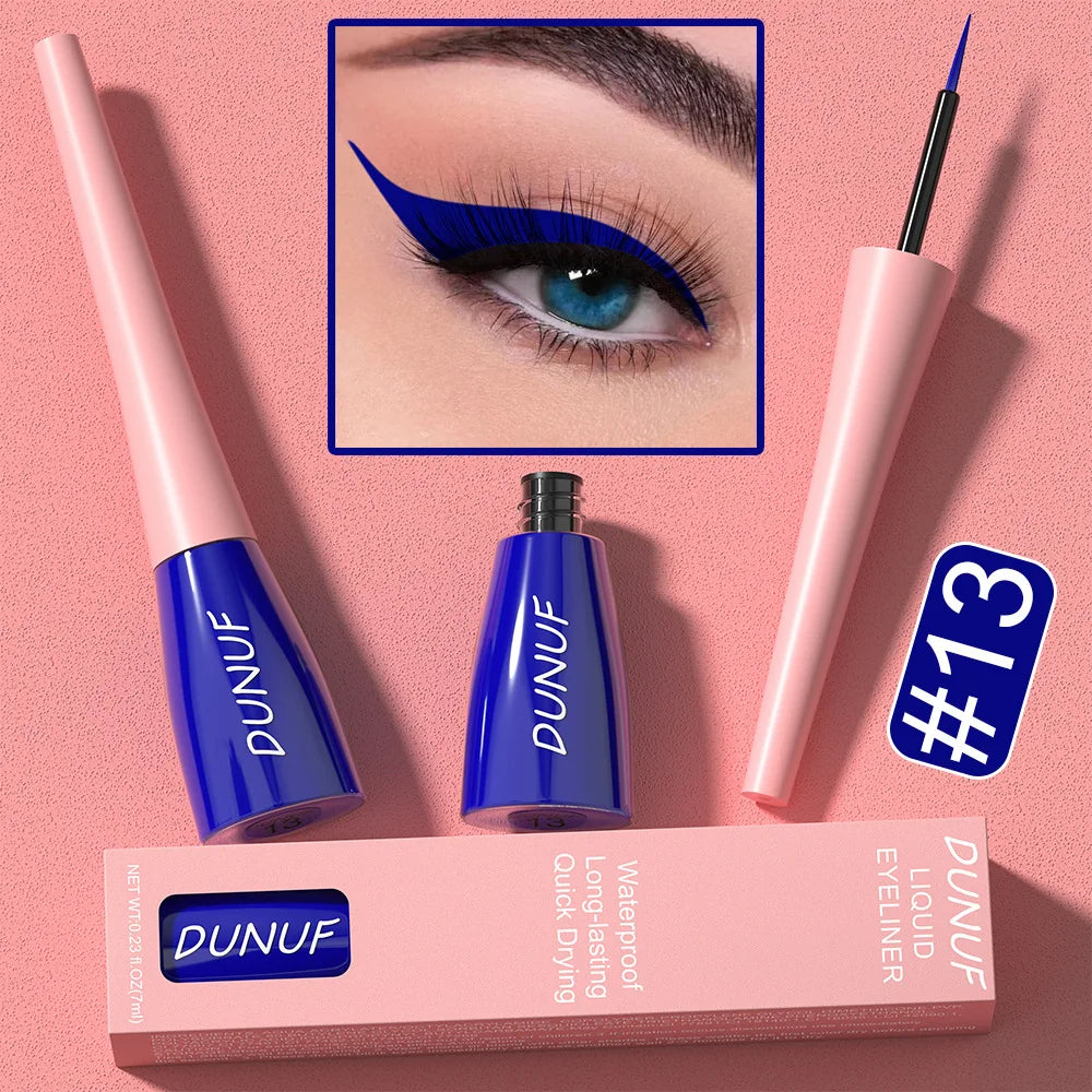 7ML Waterproof Colourful Liquid Eyeliner