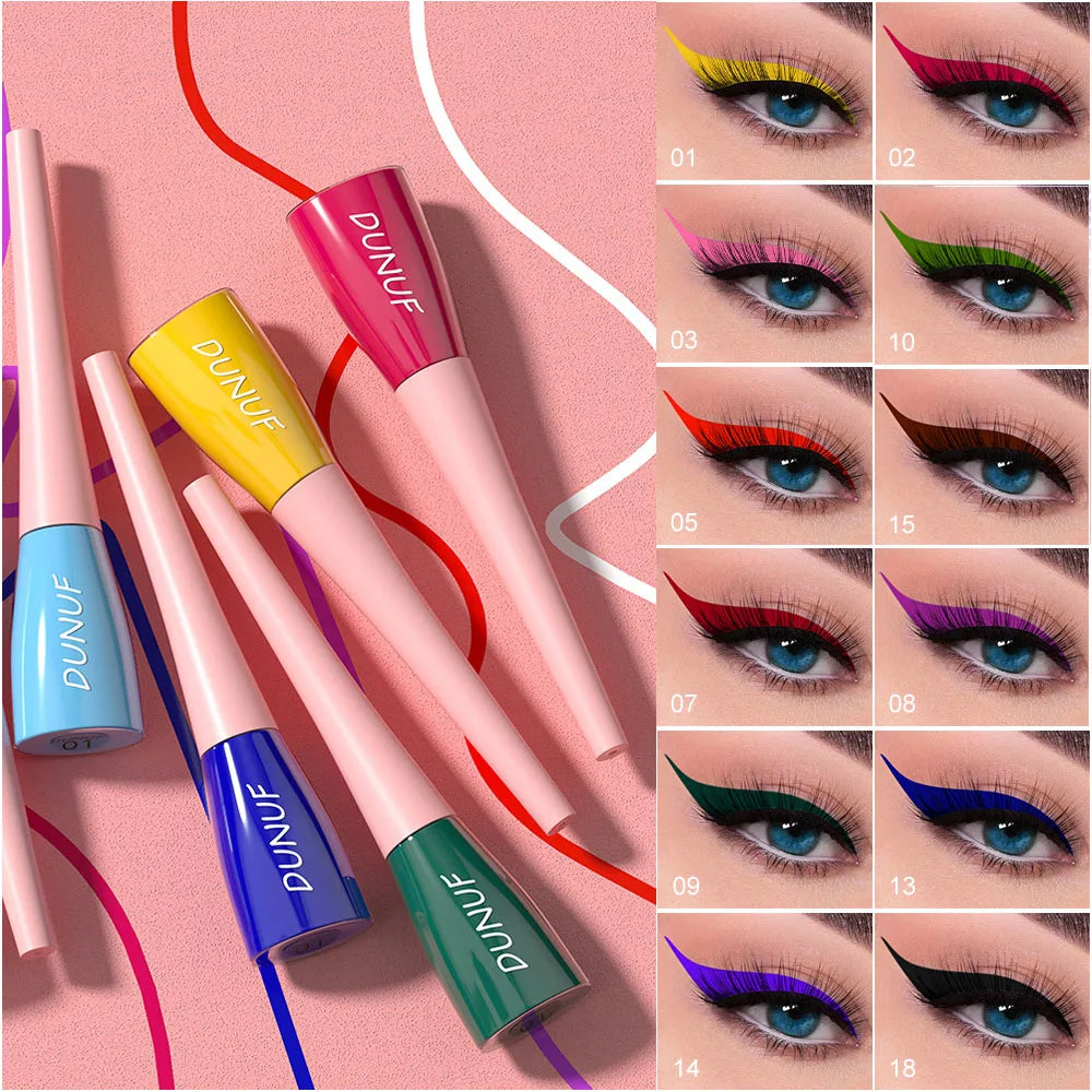 7ML Waterproof Colourful Liquid Eyeliner