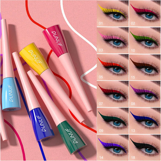 7ML Waterproof Colourful Liquid Eyeliner