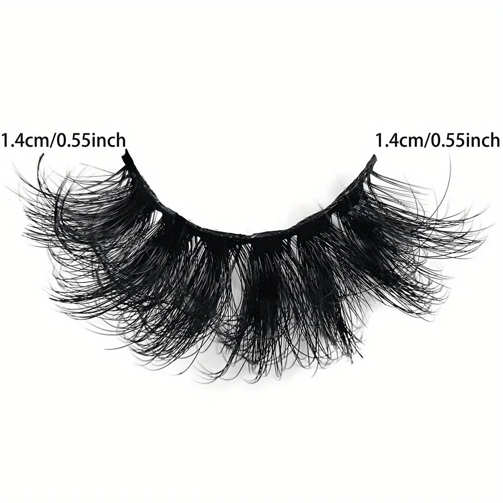 21 Pairs Fluffy Russian 3D Strip Lashes
