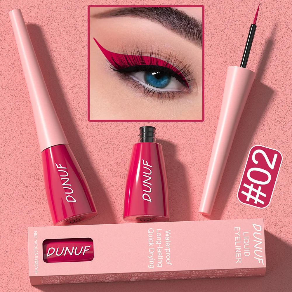 7ML Waterproof Colourful Liquid Eyeliner