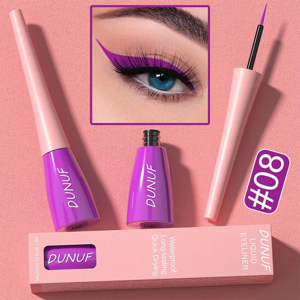 7ML Waterproof Colourful Liquid Eyeliner
