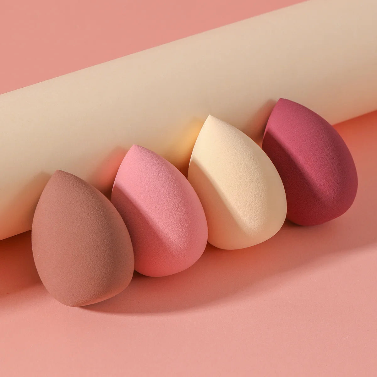 4-Piece Beauty Egg Makeup Sponge Set
