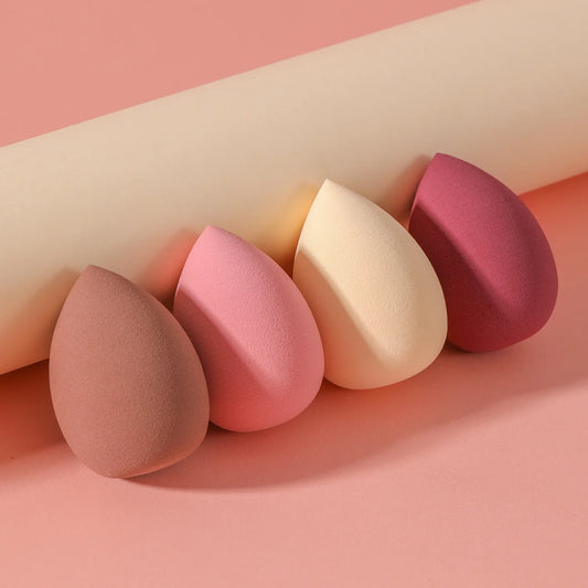 4-Piece Beauty Egg Makeup Sponge Set
