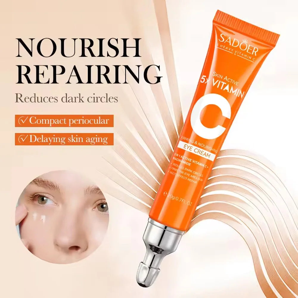 SADOER eye cream close up product packaging premium skincare image