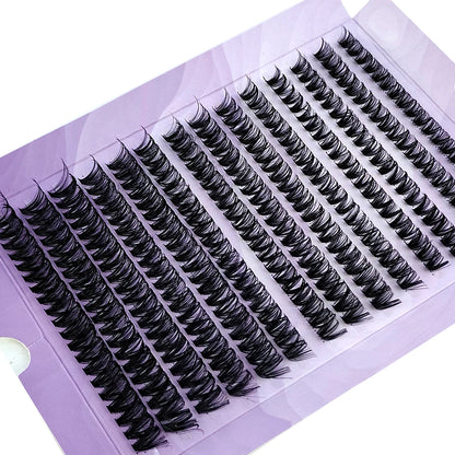 280-Bundle Mink Eyelash Cluster Extensions