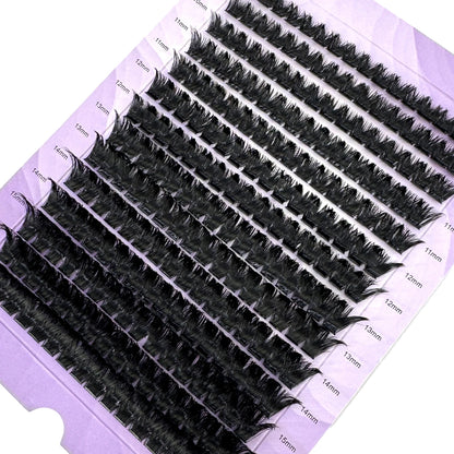 280-Bundle Mink Eyelash Cluster Extensions