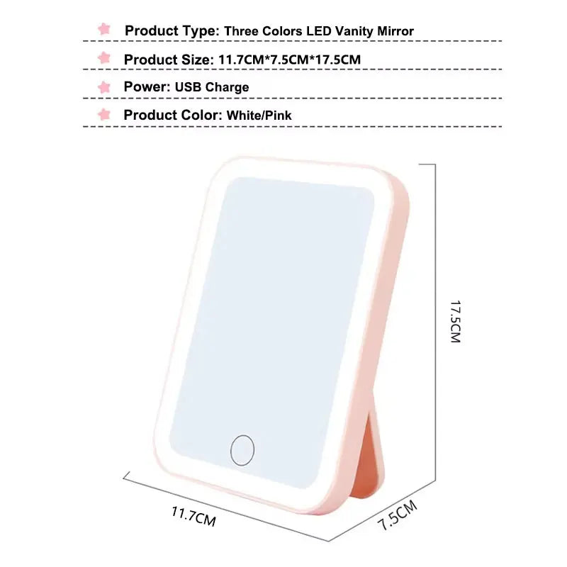 3 Colors LED Vanity Mirror