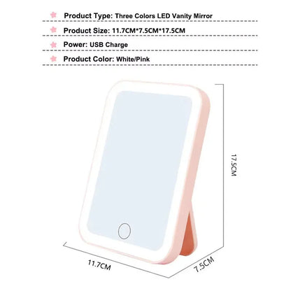 3 Colors LED Vanity Mirror