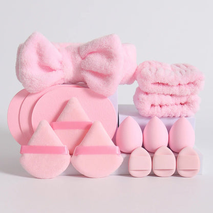 15-Piece Beauty Sponge & Accessories Set