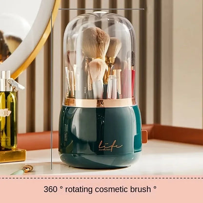 Rotating Dustproof Makeup Organizer