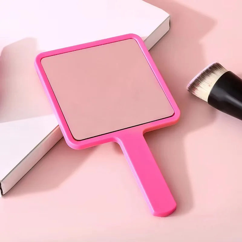 Lovely Cream Round Makeup Mirror