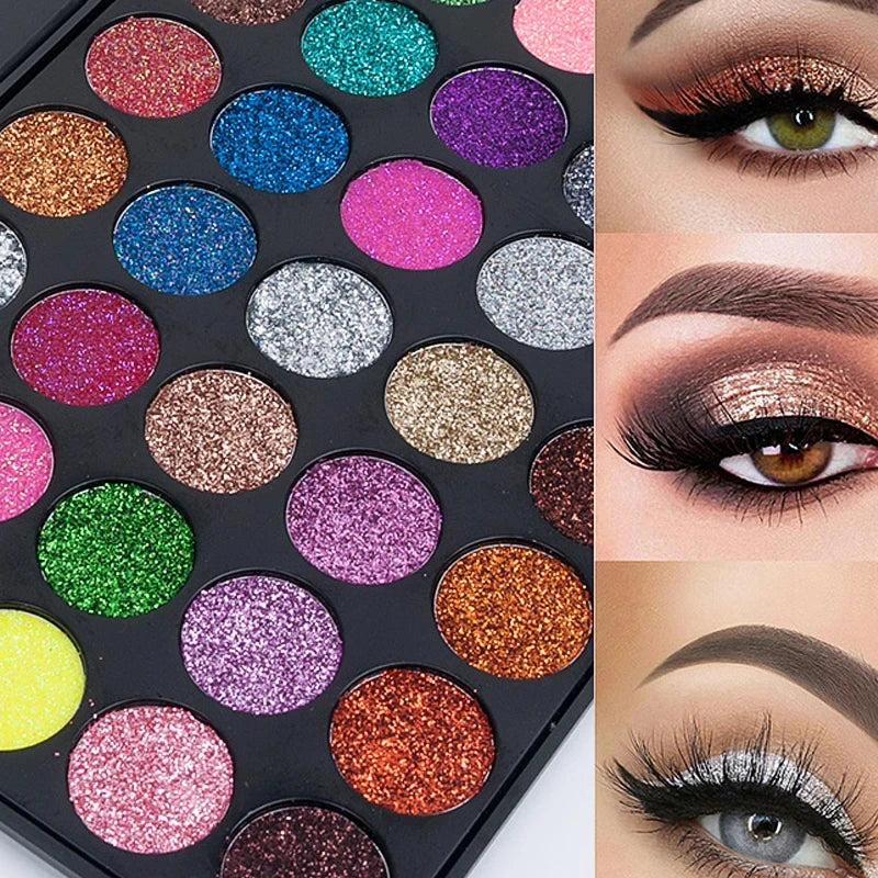 Diamond Sequin Eyeshadow Palette