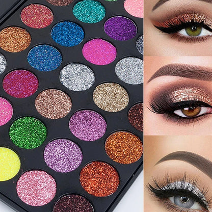Diamond Sequin Eyeshadow Palette