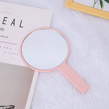 Lovely Cream Round Makeup Mirror
