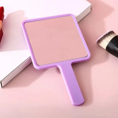 Lovely Cream Round Makeup Mirror