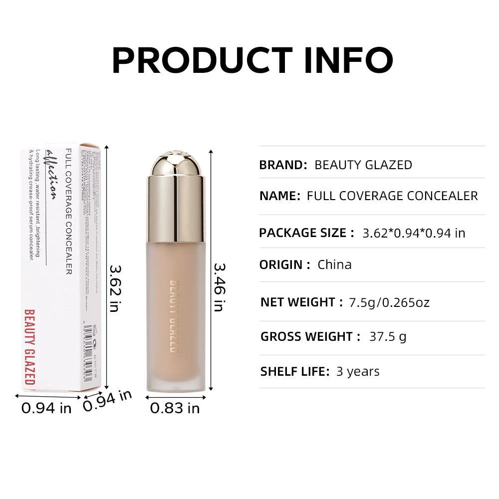 Beauty Glazed concealer product side view packaging beauty image