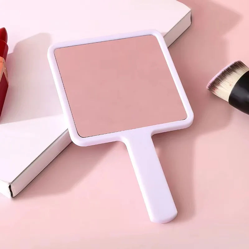 Lovely Cream Round Makeup Mirror