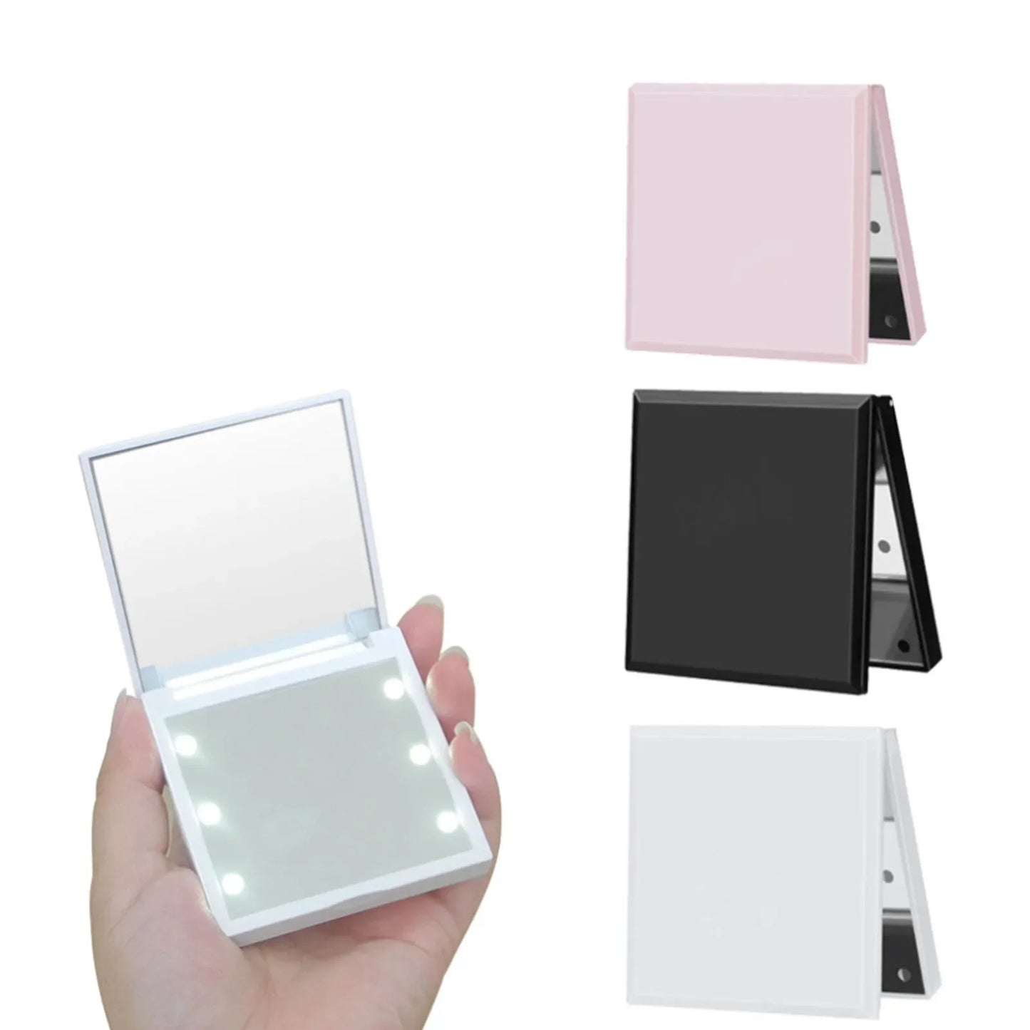 6 LED Lamps Foldable Makeup Mirror