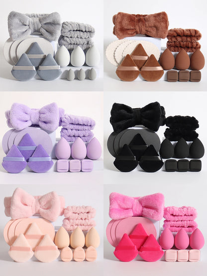 15-Piece Beauty Sponge & Accessories Set