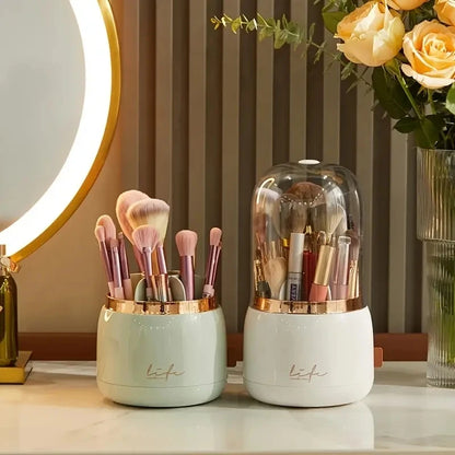 Rotating Dustproof Makeup Organizer