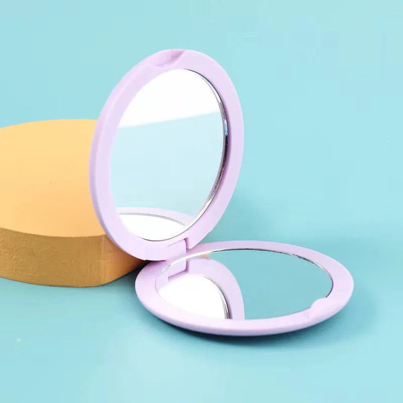 Lovely Cream Round Makeup Mirror