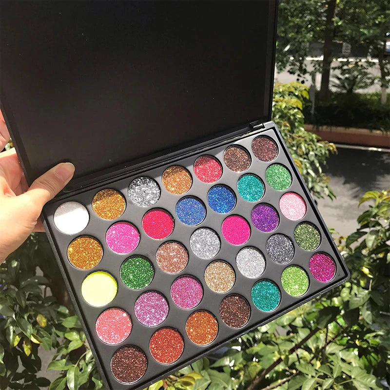 Diamond Sequin Eyeshadow Palette