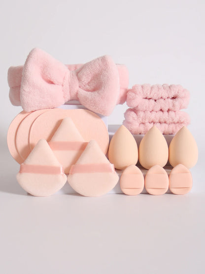 15-Piece Beauty Sponge & Accessories Set