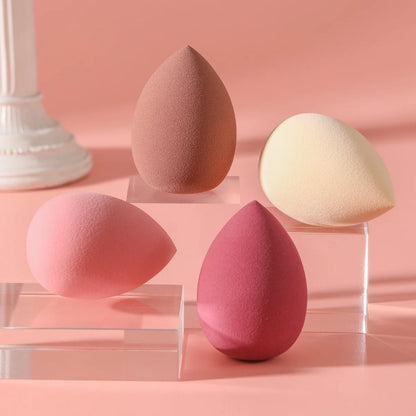 4-Piece Beauty Egg Makeup Sponge Set