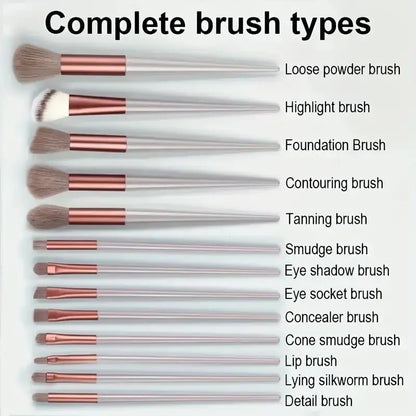 Soft & Fluffy Professional Makeup Brush Set