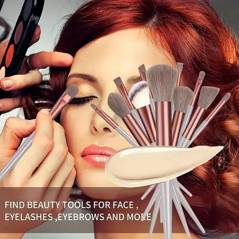 Soft & Fluffy Professional Makeup Brush Set