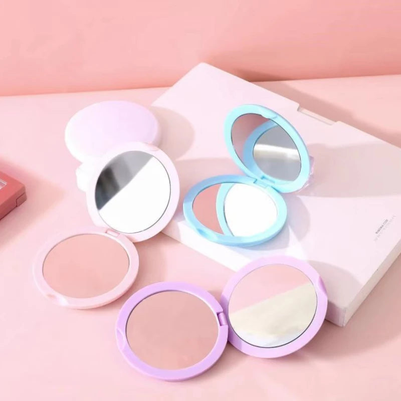 Lovely Cream Round Makeup Mirror