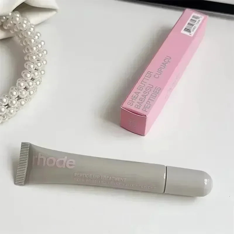 Moisturizing lip care case with ribbon print beauty accessory