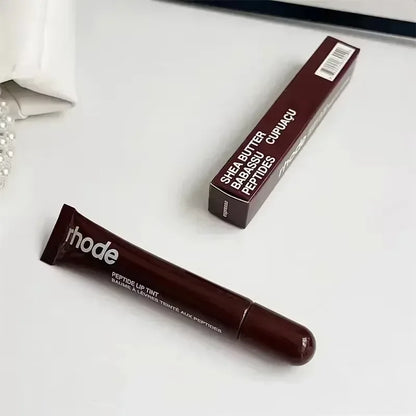 Lemontini lip case in hand showing size compact portable design